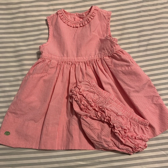 Ralph Lauren Dresses Ralph Lauren Pink Dress With Bloomers Poshmark